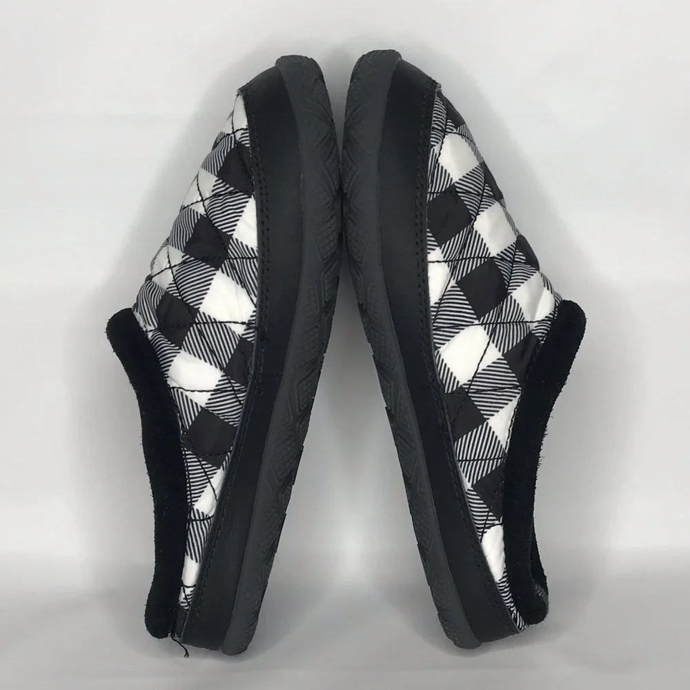 Columbia Packed Out OMNI-HEAT‎ Children Slippers Black Checkered